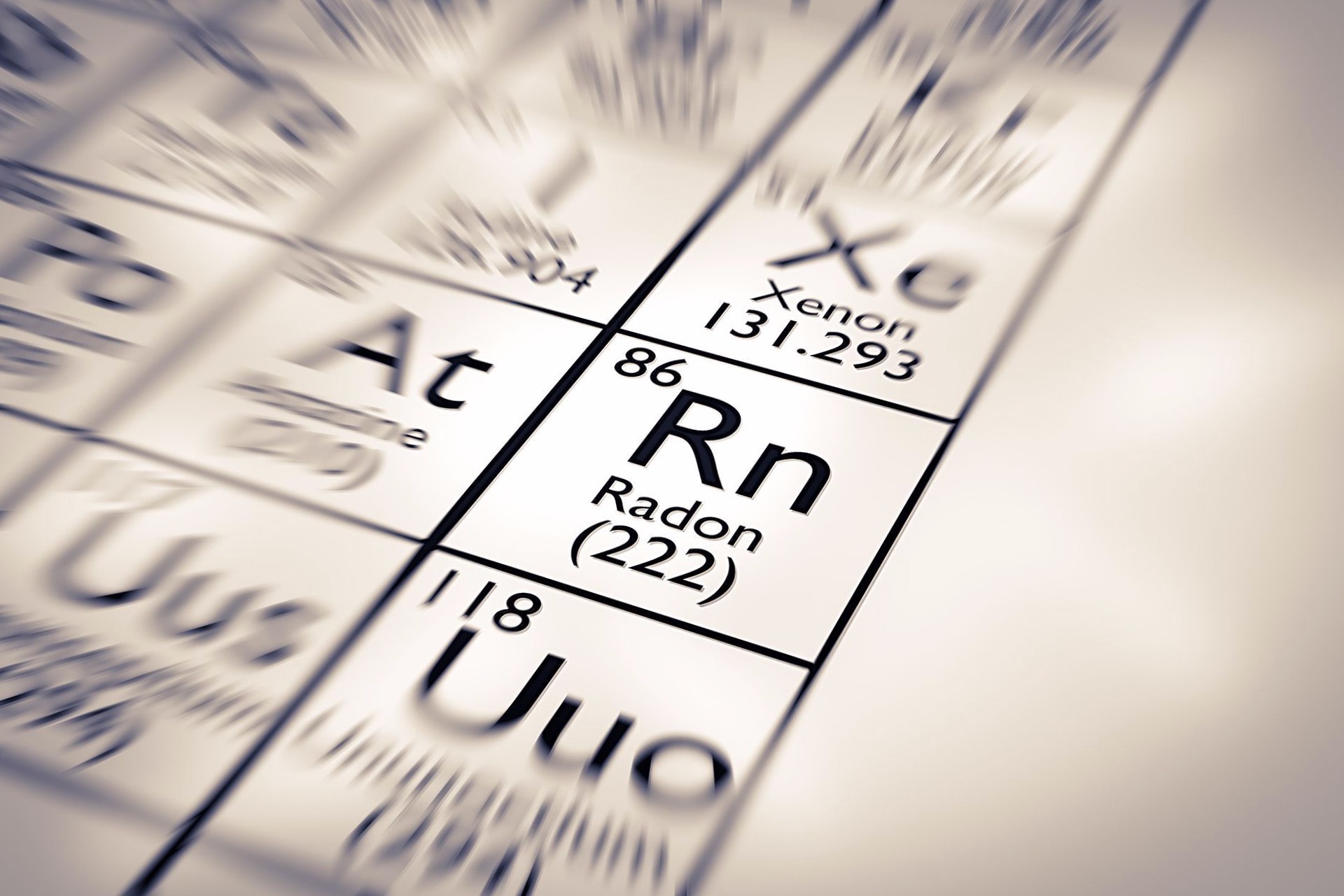 El silencioso peligro del radón (68 RN en la tabla periódica)
