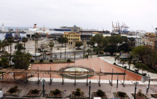 Plaza Marina de Málaga-Arquitecto Manuel Navarro - Málaga